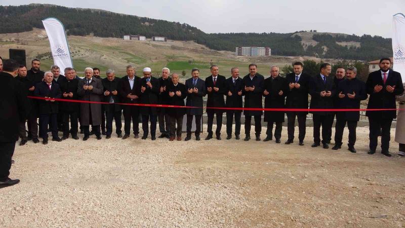 Kuşaklama kanalı dualarla açıldı
