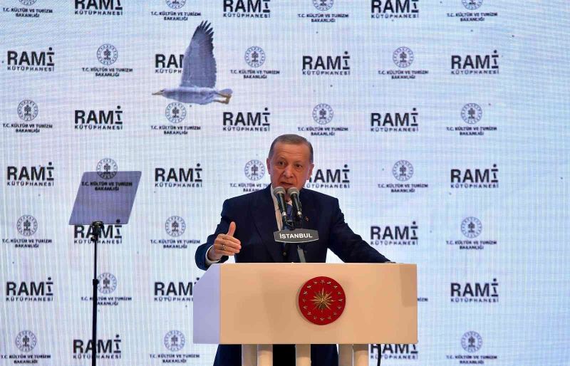 Cumhurbaşkanı Erdoğan: “Rami’yi sadece kütüphane değil pek çok faaliyetin yapılabileceği bir kültür merkezi olarak planladık”
