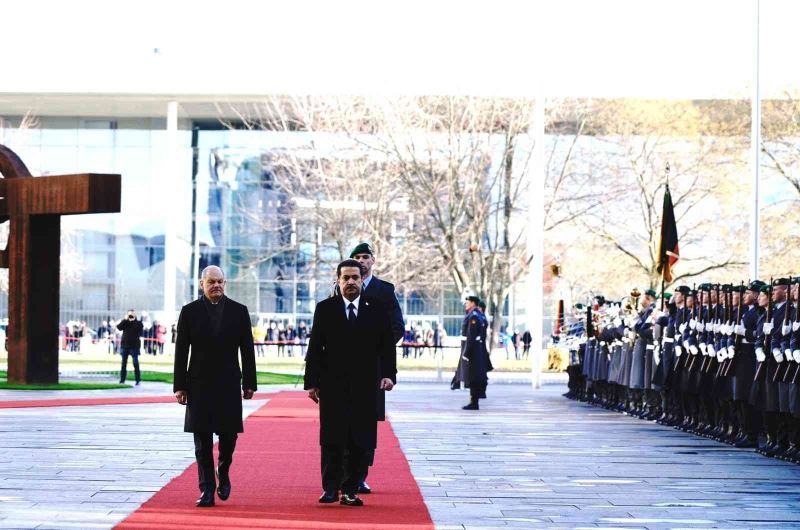 Irak Başbakanı Sudani, Almanya Başbakanı Scholz ile görüştü
