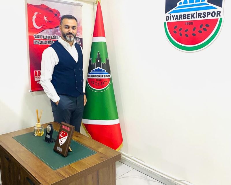 TFF 2. lig ekibi Diyarbekirspor’un başkanı Avşar oldu
