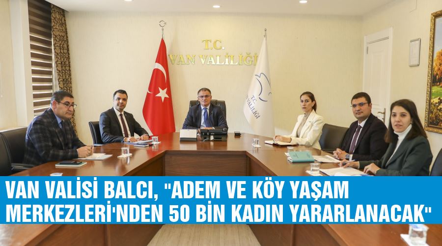  Van Valisi Balcı, 