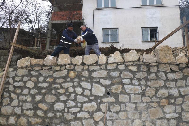 Safranbolu’da belediye çalışmaları sürüyor
