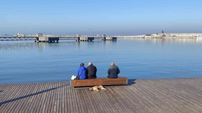 Ocak’ta yazdan kalma havayı yaşadılar
