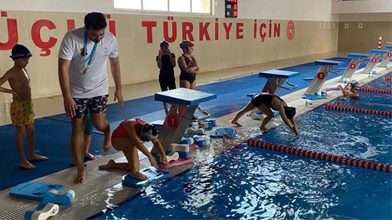 Geleceğin şampiyonları olimpiyatlara hazırlanıyor
