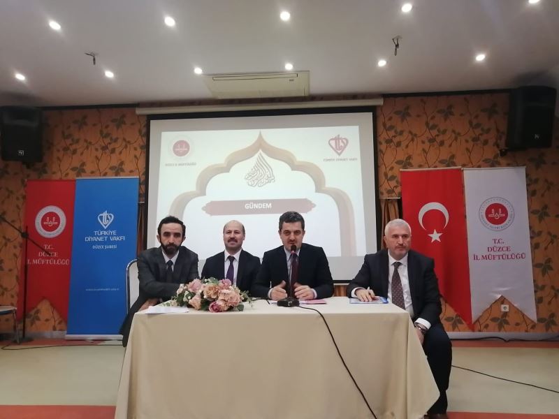 Din görevlileri 2023 programını konuştu
