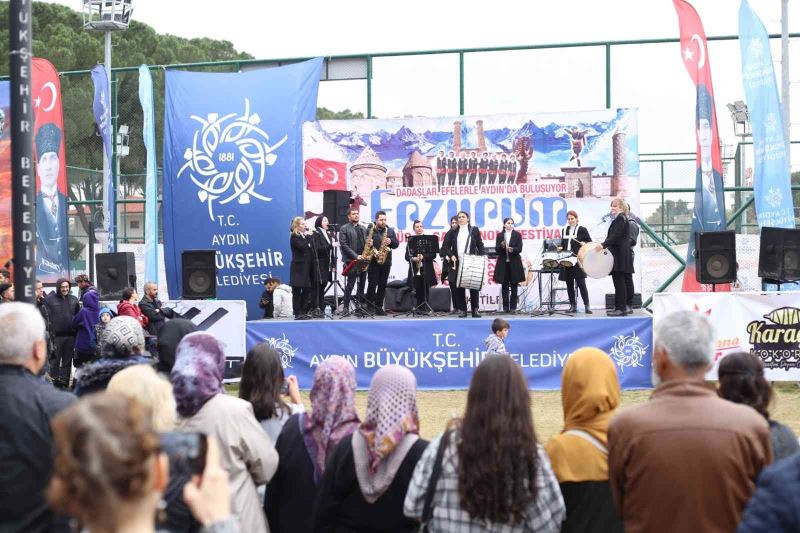 Aydın kültürüyle Erzurum kültürü Aydın Tekstil Park’ta buluştu

