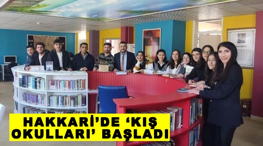 Hakkari’de ‘Kış Okulları’ başladı