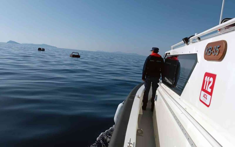 Datça’da 33 düzensiz göçmen kurtarıldı
