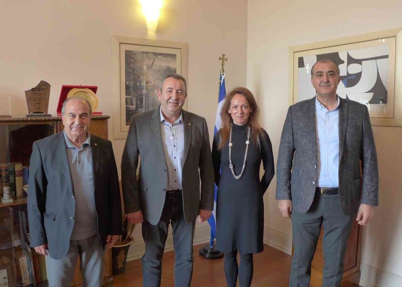 KTO yönetimi, Yunanistan İzmir Başkonsolosu Balkiza ile görüştü
