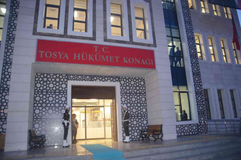 Tosya Hükümet Konağı, İçişleri Bakanı Süleyman Soylu’nun katılımıyla açıldı
