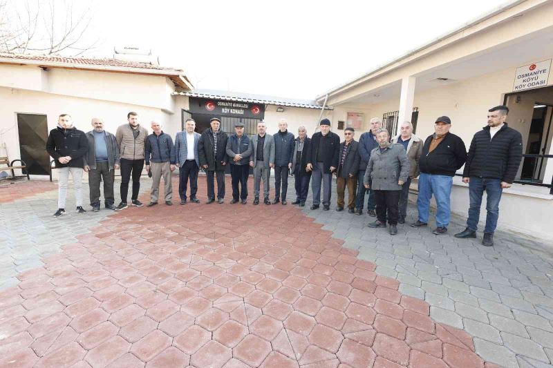 Başkan Ercan, köy konaklarında vatandaşla buluştu

