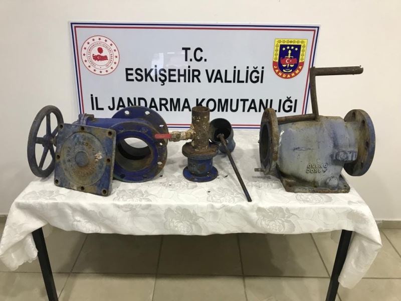 Sulama ekipmanı çalan şüpheli yakalandı
