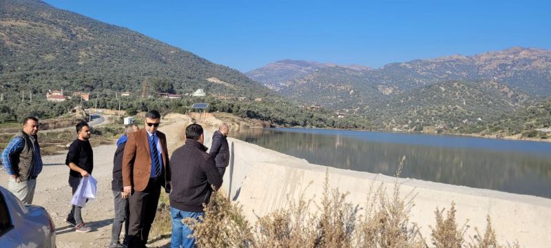 Sultanhisar Barajı’nda çalışmalar devam ediyor
