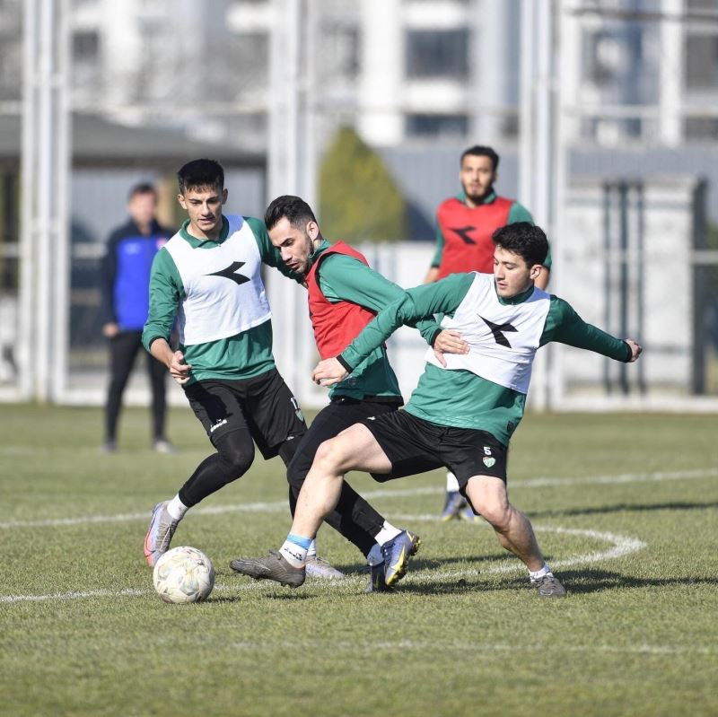 Bursaspor taktik çalıştı
