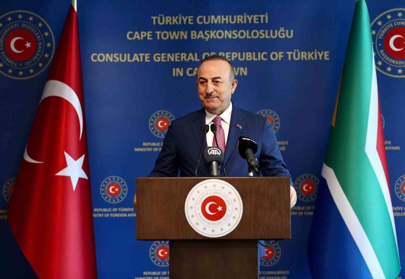 Bakan Çavuşoğlu: 