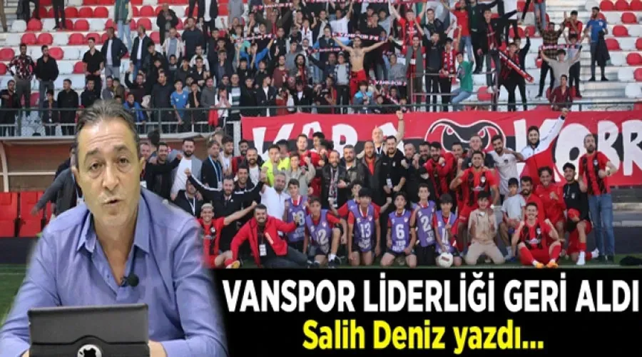 Vanspor liderliği geri aldı