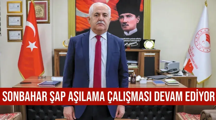 Sonbahar şap aşılama çalışması devam ediyor