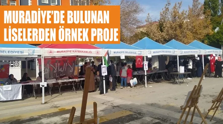 Muradiye’de bulunan liselerden örnek proje