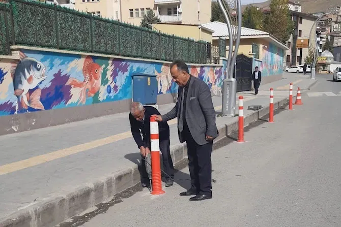 Hakkari Belediyesi duba çalışması başlattı