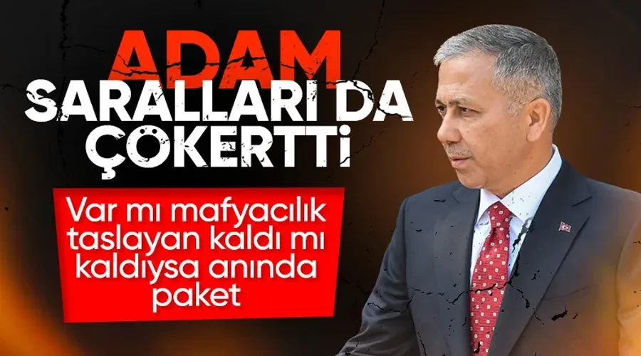 Sarallar suç örgütü çökertildi! Ali Yerlikaya açıkladı: 24 şüpheli yakalandı