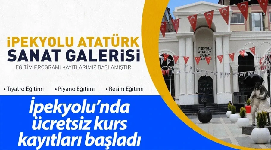 İpekyolu’nda ücretsiz kurs kayıtları başladı