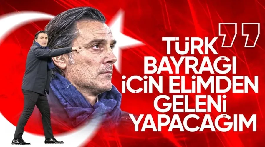 Vincenzo Montella: Bu bayrak için elimden geleni yapacağım