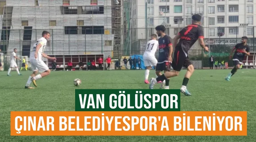 Van Gölüspor, Çınar Belediyespor