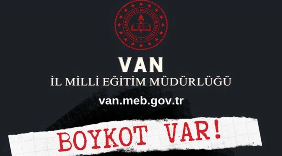 Van İl Milli Eğitim Müdürlüğü boykot kararı aldı!