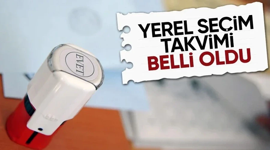  31 Mart yerel seçim takvimi Resmi Gazete