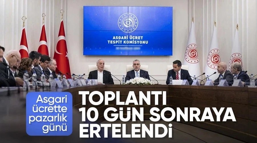 Çalışma Bakanı Işıkhan duyurdu! İlk asgari ücret toplantısı 11 Aralık