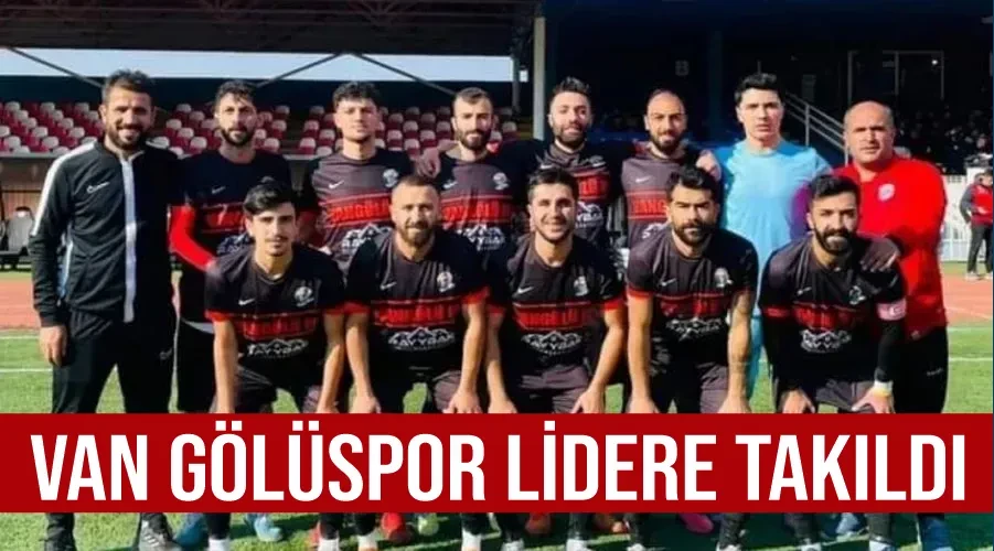 Van Gölüspor lidere takıldı