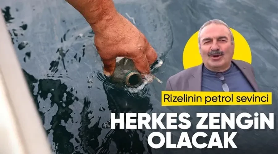 Çayeli açıklarında petrol bulundu... Rizelileri sevindiren keşif!