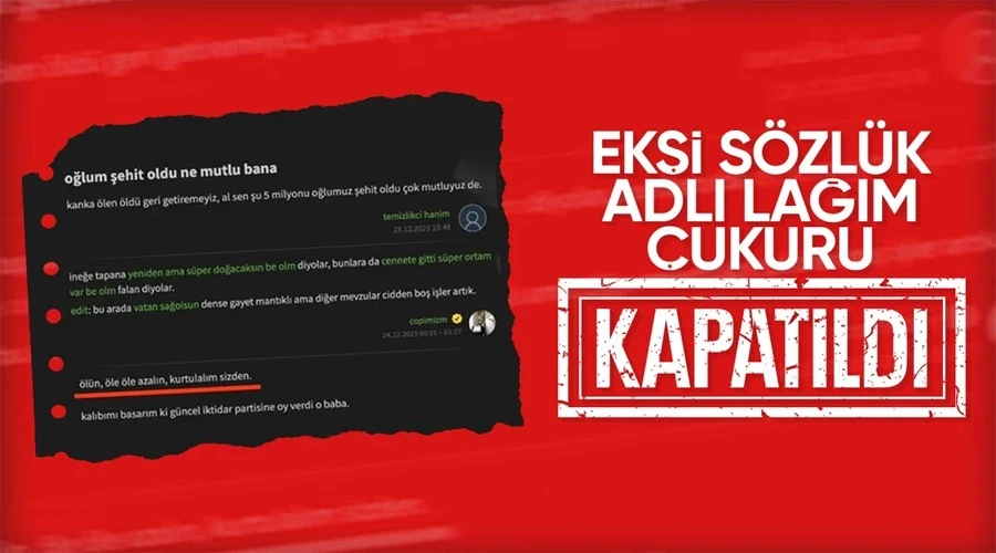 Şehitlere hakaret! Ekşi Sözlük yeniden kapatıldı