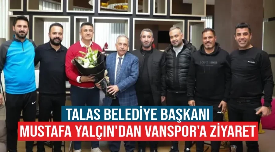 Talas Belediye Başkanı Mustafa Yalçın