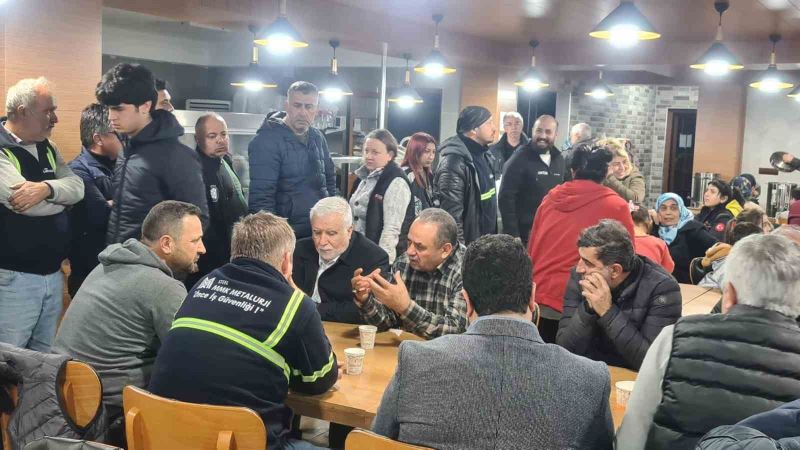 Değirmenci İskenderun’da depremzede üyeleriyle görüştü
