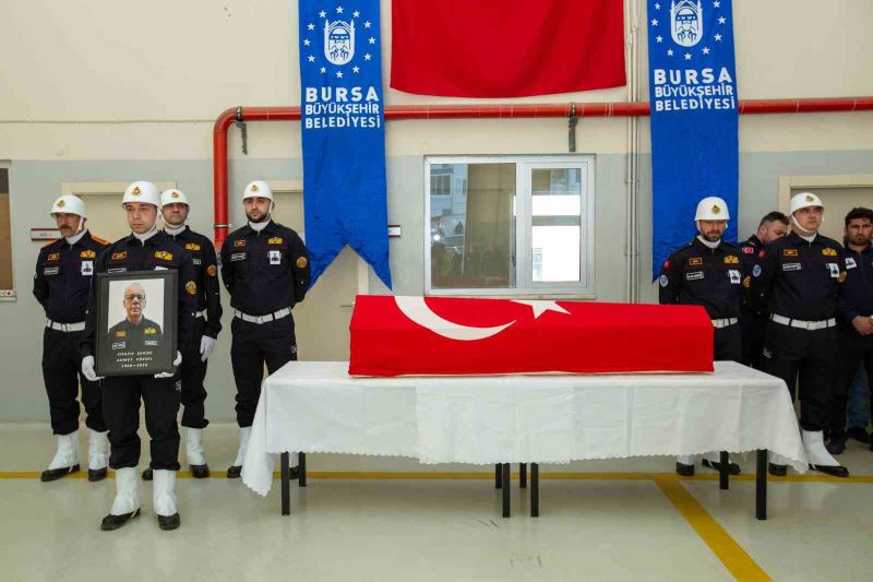 Bursa itfaiyesinde hüzünlü veda
