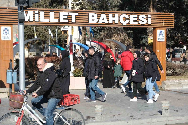 Erzincan, son yılların en sıcak kış mevsimini geçiriyor
