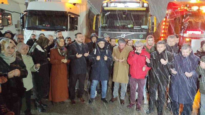 Kestel Belediyesi’nden deprem bölgesine yardım seferberliği
