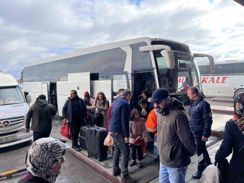 Eskişehir’e gelen depremzedeler o anları gözyaşları ile anlattı
