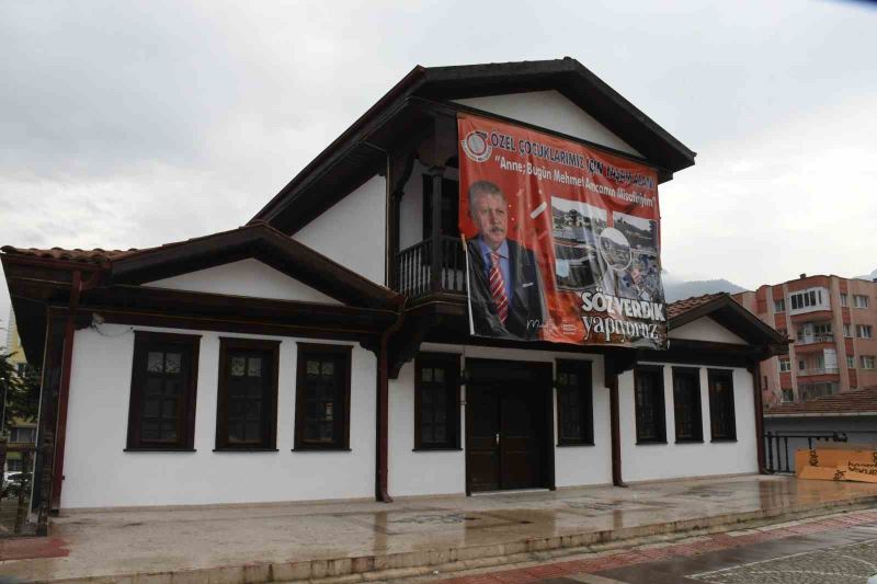 Amasya Belediyesi’nden otizmli çocuklara özel merkez
