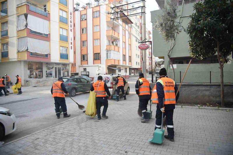 Altındağ Belediyesi’nden deprem bölgesine temizlik desteği
