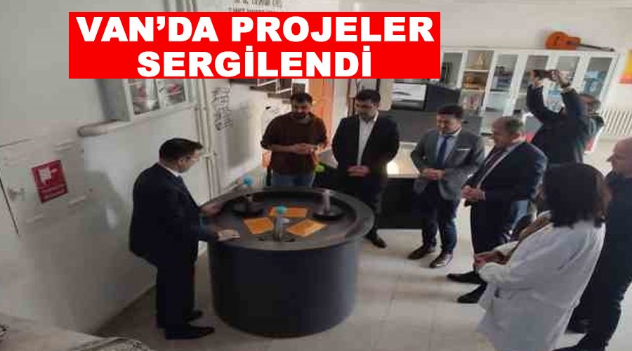 Van’da projeler sergilendi