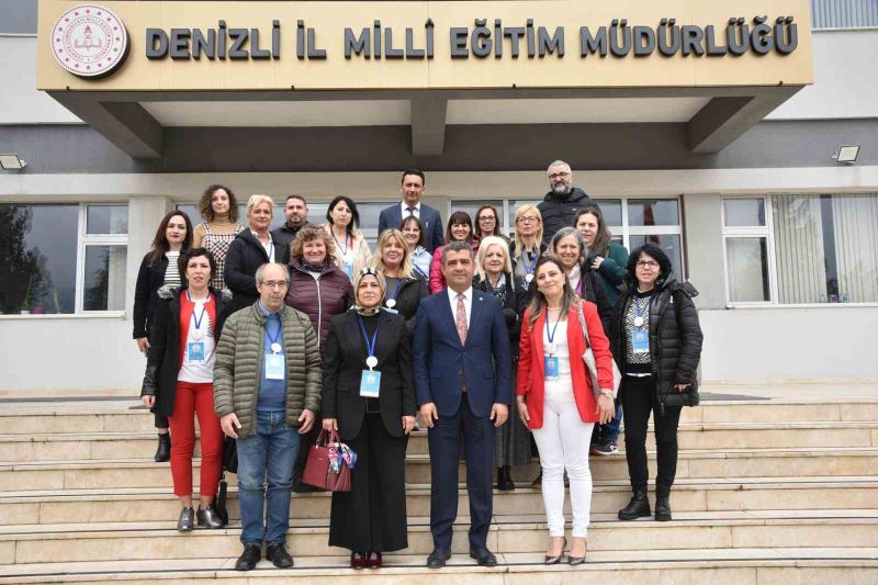 Erasmus proje ortakları Denizli’de
