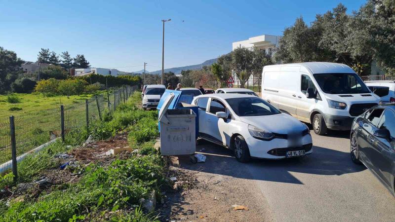 Polisten kaçarken kaza yaptı, kovalamaca sonucu yakalandı
