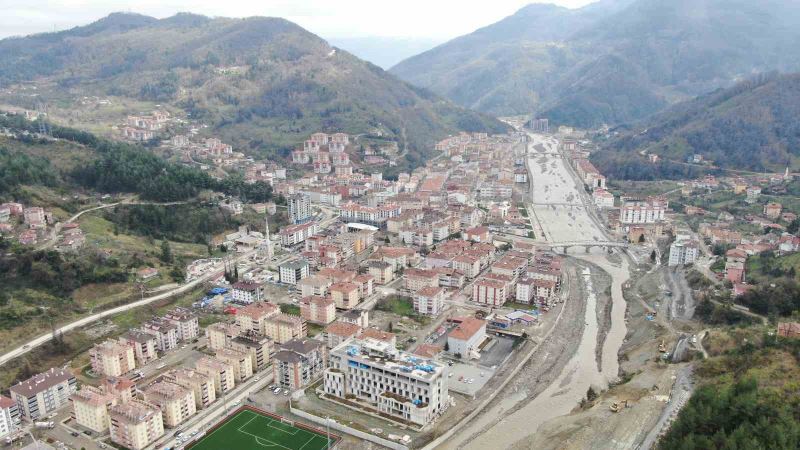 Sel felaketinde yüzde 80’i hasar gören Bozkurt’ta üst yapı çalışmalarına başlanıyor
