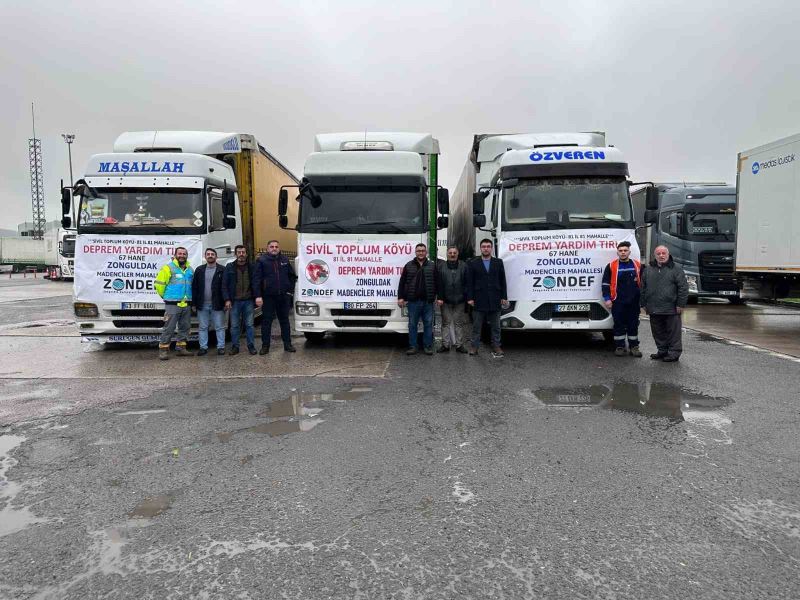 ZONDEF Madenciler Mahallesi için yola çıktı
