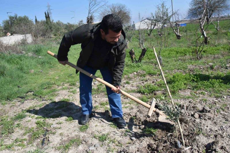 Fidanlar Yunusemre’de toprakla buluşuyor
