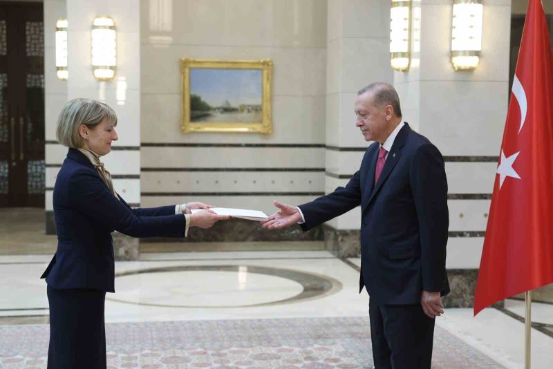 Cumhurbaşkanı Erdoğan, Birleşik Krallık Büyükelçisi Jill Morris’i kabul etti
