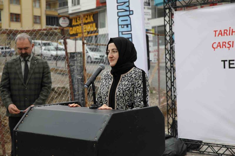 Akyurt tarihi Merkez Camii çevre düzenlemesinde temel atıldı
