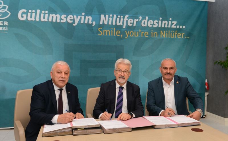 Nilüfer’de binlerce pazarcıyı ilgilendiren imzalar atıldı
